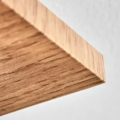 hofstein Plafonnier Cascada Brun, Couleur bois, Noir, 1 lumière