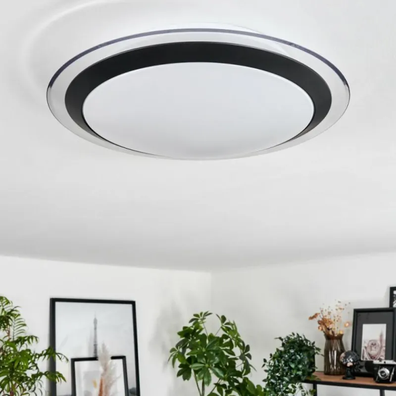 hofstein Plafonnier Castasegna LED Blanc, 1 lumière* Éclairage Led