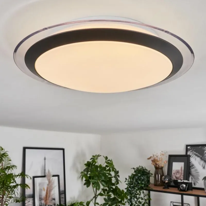 hofstein Plafonnier Castasegna LED Blanc, 1 lumière* Éclairage Led