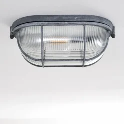 hofstein Plafonnier Catawba Gris, 1 lumière