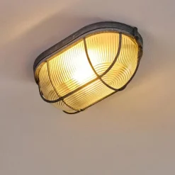 hofstein Plafonnier Catawba Gris, 1 lumière