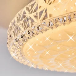 hofstein Plafonnier Cavalese LED Blanc, 1 lumière