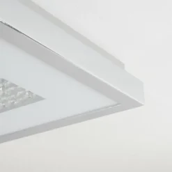 hofstein Plafonnier Centovalli LED Chrome, 1 lumière