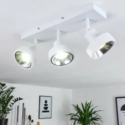 hofstein Plafonnier Chagres Blanc, 3 lumières* Spots Et Projecteurs