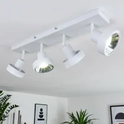 hofstein Plafonnier Chagres Blanc, 4 lumières* Spots Et Projecteurs