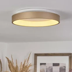 hofstein Plafonnier Charata LED Blanc, 1 lumière* Éclairage Led