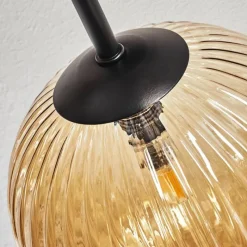 hofstein Plafonnier Chehalis Ambre, 6 lumières