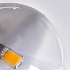 hofstein Plafonnier Chehalis Clair, Fumé, 5 lumières