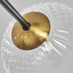 hofstein Plafonnier Chehalis Or, Noir, 6 lumières