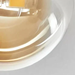 hofstein Plafonnier Chehalis Or, Noir, 6 lumières