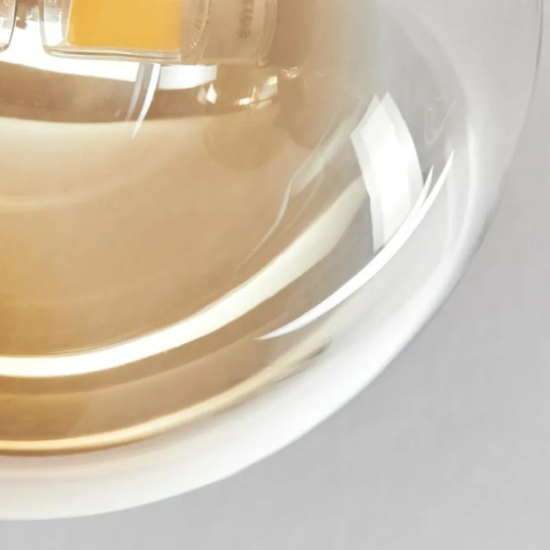 hofstein Plafonnier Chehalis Or, Noir, 6 lumières