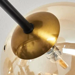 hofstein Plafonnier Chehalis Or, Noir, 6 lumières