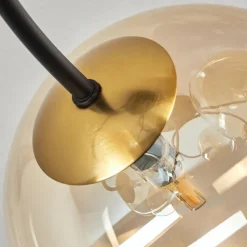 hofstein Plafonnier Chehalis Or, Noir, 6 lumières