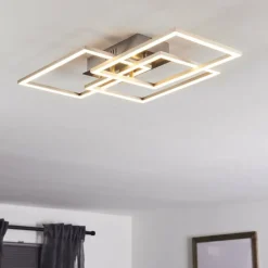 hofstein Plafonnier Cheka LED Aluminium, 3 lumières