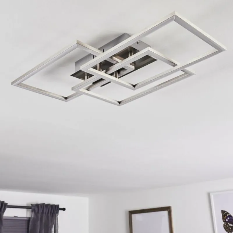 hofstein Plafonnier Cheka LED Aluminium, 3 lumières