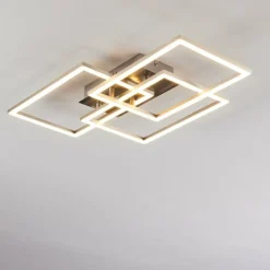 hofstein Plafonnier Cheka LED Aluminium, 3 lumières