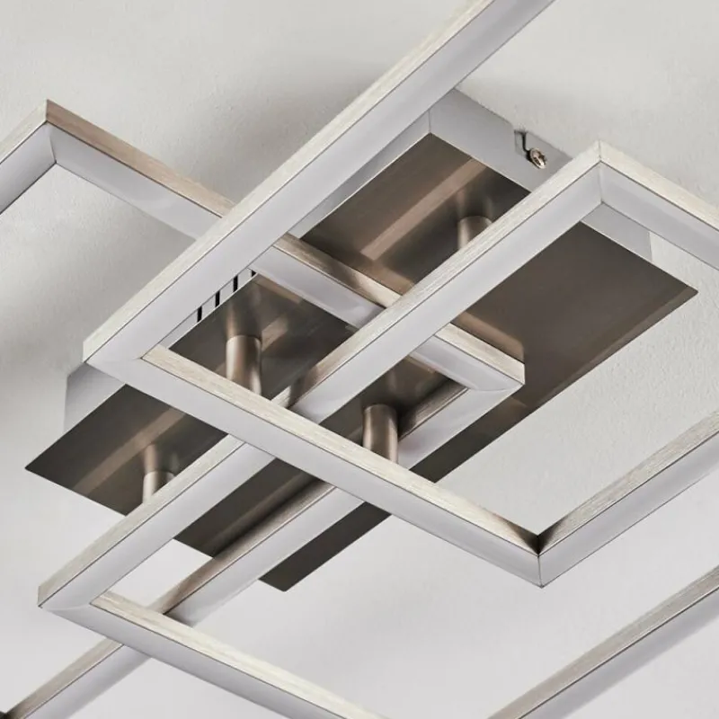 hofstein Plafonnier Cheka LED Aluminium, 3 lumières