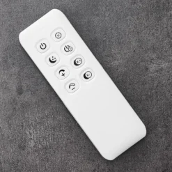 hofstein Plafonnier Cheka LED Noir, 2 lumières, Télécommandes