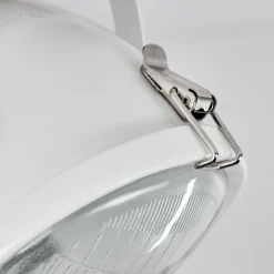 Lampes Industrielles-hofstein Plafonnier Chetican LED Écru, 3 lumières