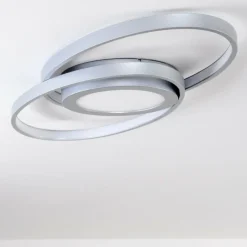 hofstein Plafonnier Chunky LED Argenté, 1 lumière