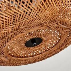 Luminaires Scandinaves-hofstein Plafonnier 50cm Bauro Noir, 3 lumières