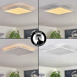 hofstein Plafonnier 40cm Valmanya LED Blanc, 1 lumière