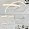 hofstein Plafonnier Cochato LED Blanc, 1 lumière* Éclairage Led