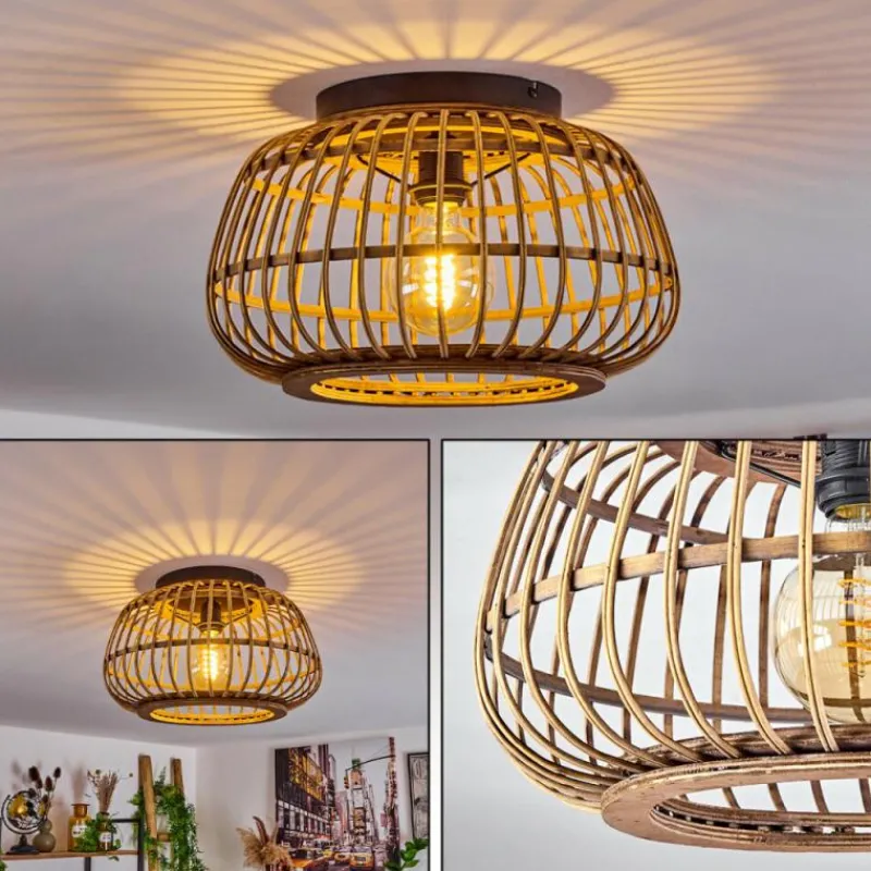 Luminaires Scandinaves-hofstein Plafonnier Combeima Noir, 1 lumière