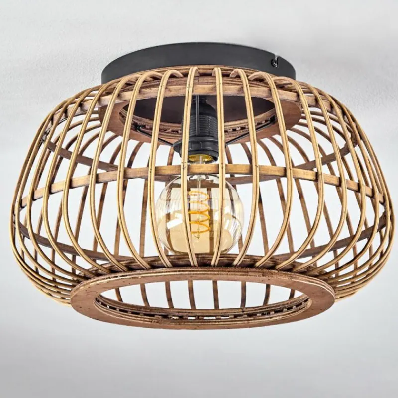 Luminaires Scandinaves-hofstein Plafonnier Combeima Noir, 1 lumière