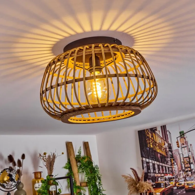 Luminaires Scandinaves-hofstein Plafonnier Combeima Noir, 1 lumière