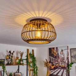 Luminaires Scandinaves-hofstein Plafonnier Combeima Noir, 1 lumière