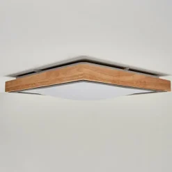 Luminaires Scandinaves-hofstein Plafonnier Corinto LED Écru, Noir, 1 lumière