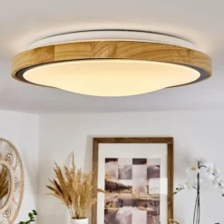 hofstein Plafonnier Corinto LED Écru, Noir, 1 lumière