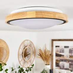 hofstein Plafonnier Corinto LED Écru, Noir, 1 lumière