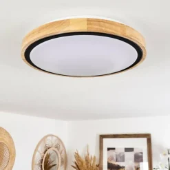 hofstein Plafonnier Corinto LED Écru, Noir, 1 lumière