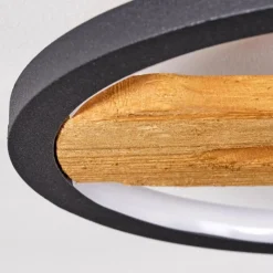 hofstein Plafonnier Cornol LED Écru, Noir, 1 lumière