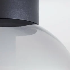 hofstein Plafonnier Cumuato Noir, 1 lumière