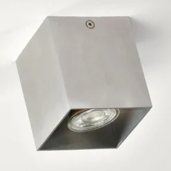 hofstein Plafonnier Curacao Argenté, 1 lumière