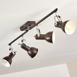 hofstein Plafonnier Danikon Brun, 4 lumières