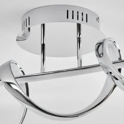 hofstein Plafonnier Dauntey LED Chrome, 1 lumière