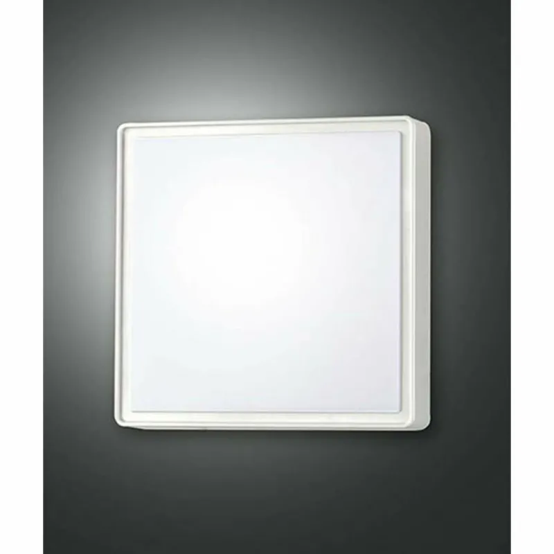 Luminaires Fabas Luce Plafonnier d'extérieur Fabas Luce OBAN LED Blanc
