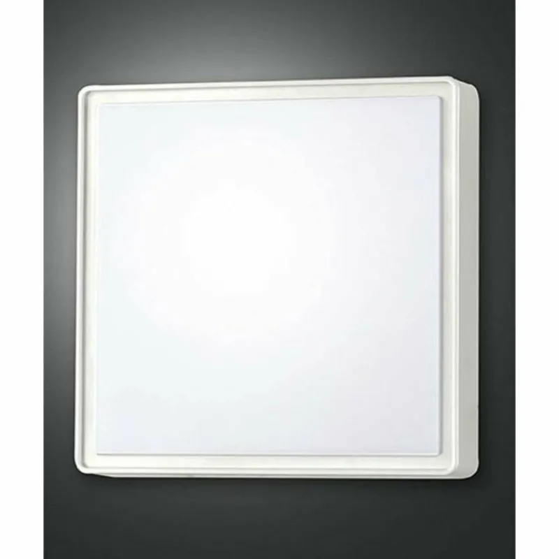 Luminaires Fabas Luce Plafonnier d'extérieur Fabas Luce OBAN LED Blanc