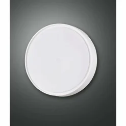 Luminaires Fabas Luce Plafonnier d'extérieur Fabas Luce HATTON LED Blanc