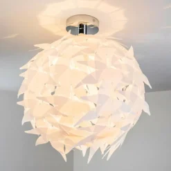 hofstein Plafonnier Dokkas Chrome, 1 lumière