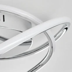 hofstein Plafonnier Donebas LED Chrome, 1 lumière