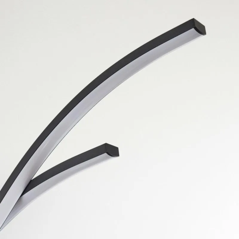 hofstein Plafonnier Eaglesham LED Noir, 1 lumière