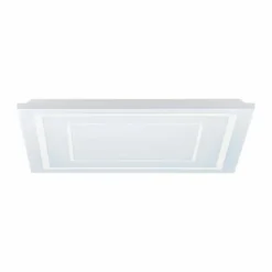 Luminaires Eglo Plafonnier Eglo ALBARCA LED Blanc, 1 lumière, Télécommandes, Changeur de couleurs* Éclairage Led