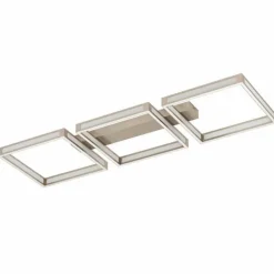 Luminaires Eglo Plafonnier Eglo ALTAFLOR LED Nickel mat, 12 lumières* Éclairage Led