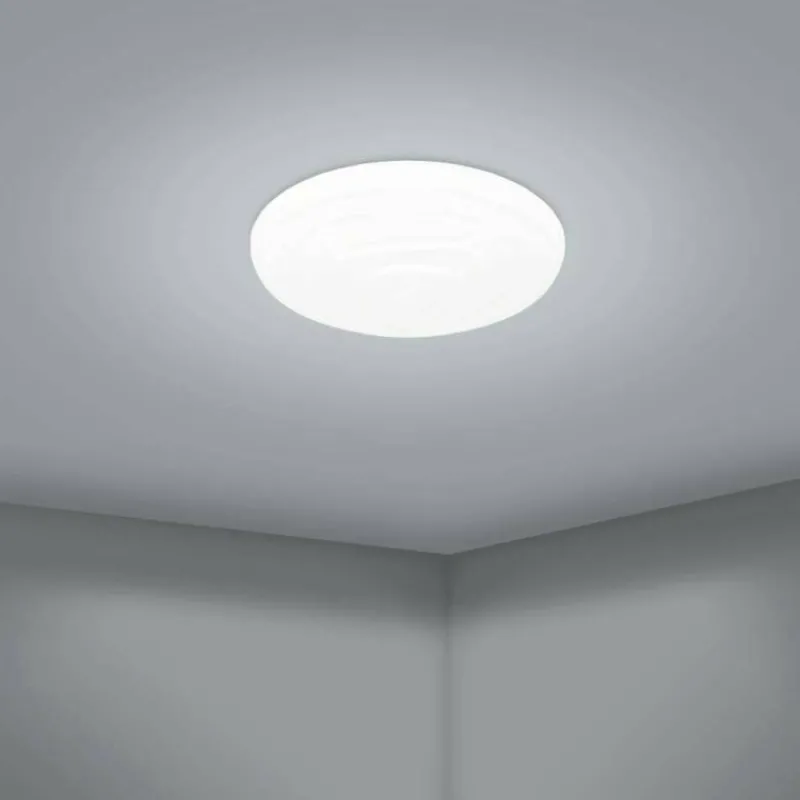 Luminaires Eglo Plafonnier Eglo BATTISTONA LED Blanc, 1 lumière, Télécommandes* Éclairage Led