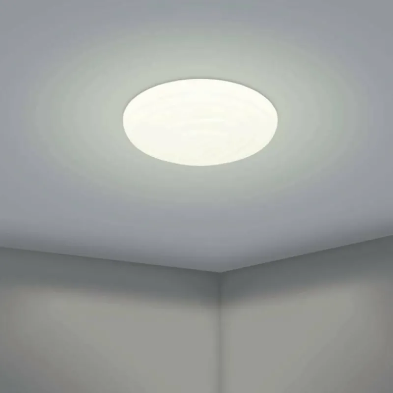 Luminaires Eglo Plafonnier Eglo BATTISTONA LED Blanc, 1 lumière, Télécommandes* Éclairage Led